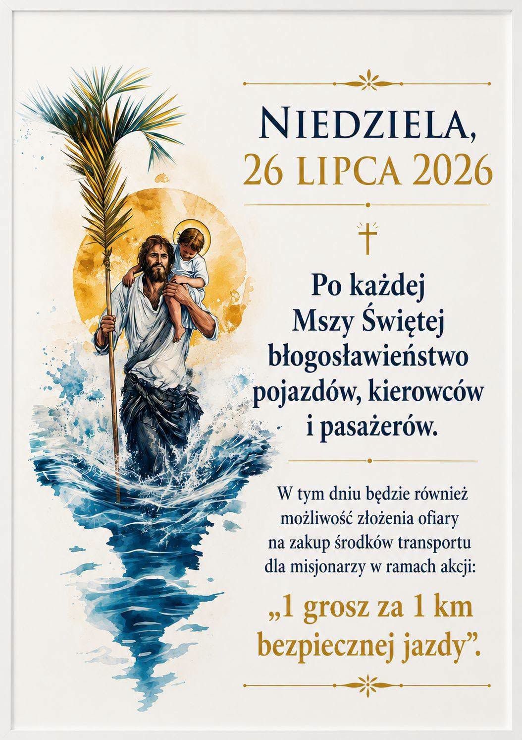 Tydzień św. Krzysztofa.